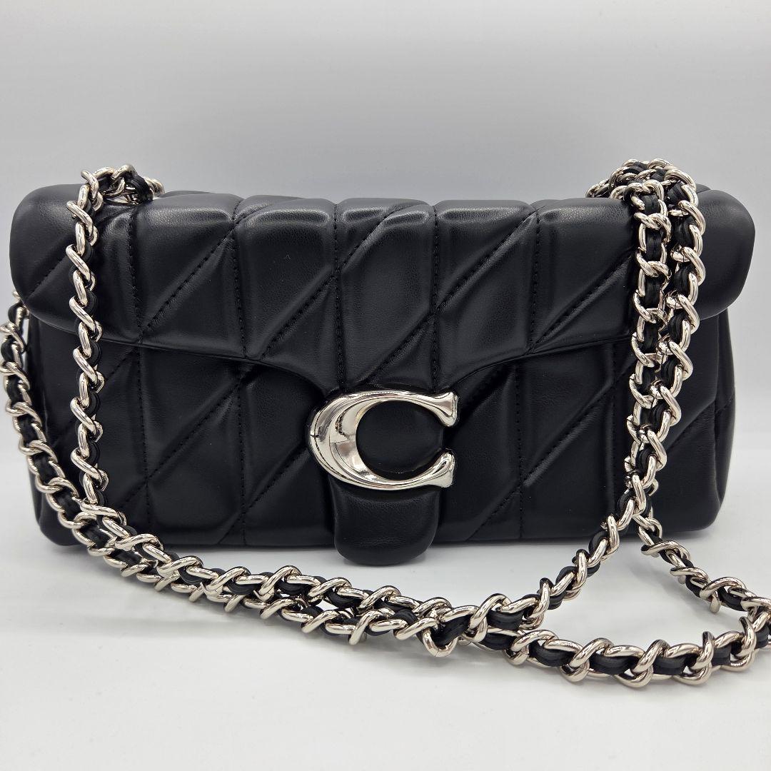COACH Coach cp150 Tabby nero, C-mark argento