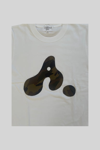 T-SHIRT CON LOGO "A" (CAMO 12)