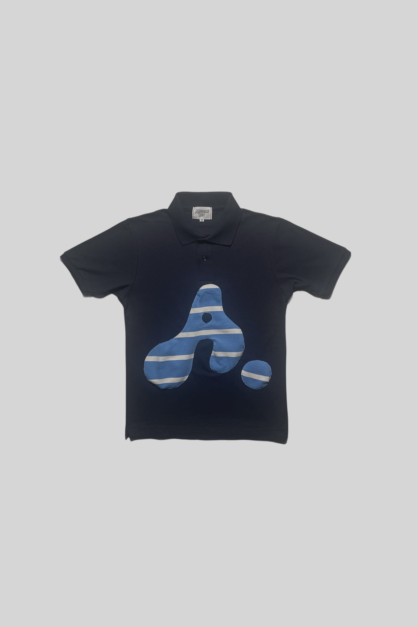 Polo a maniche corte con logo "A" (parte 4)