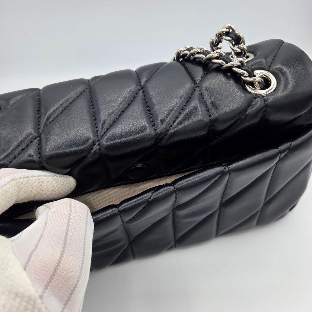 COACH Coach cp150 Tabby nero, C-mark argento