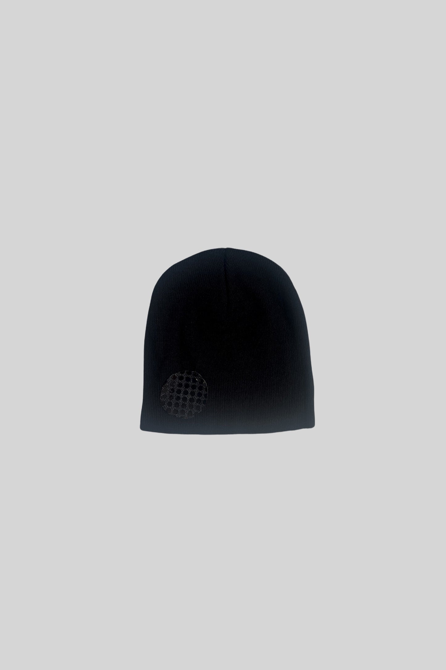 BEAMIE CON LOGO "A"(PAILLETTES NERE)