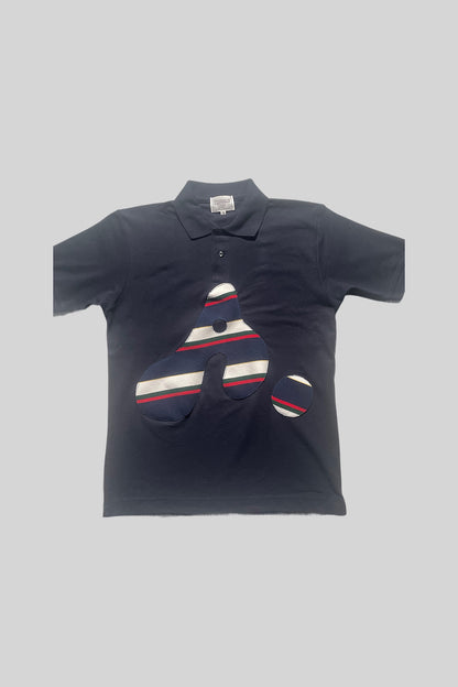 Polo a maniche corte con logo "A" (parte 2)