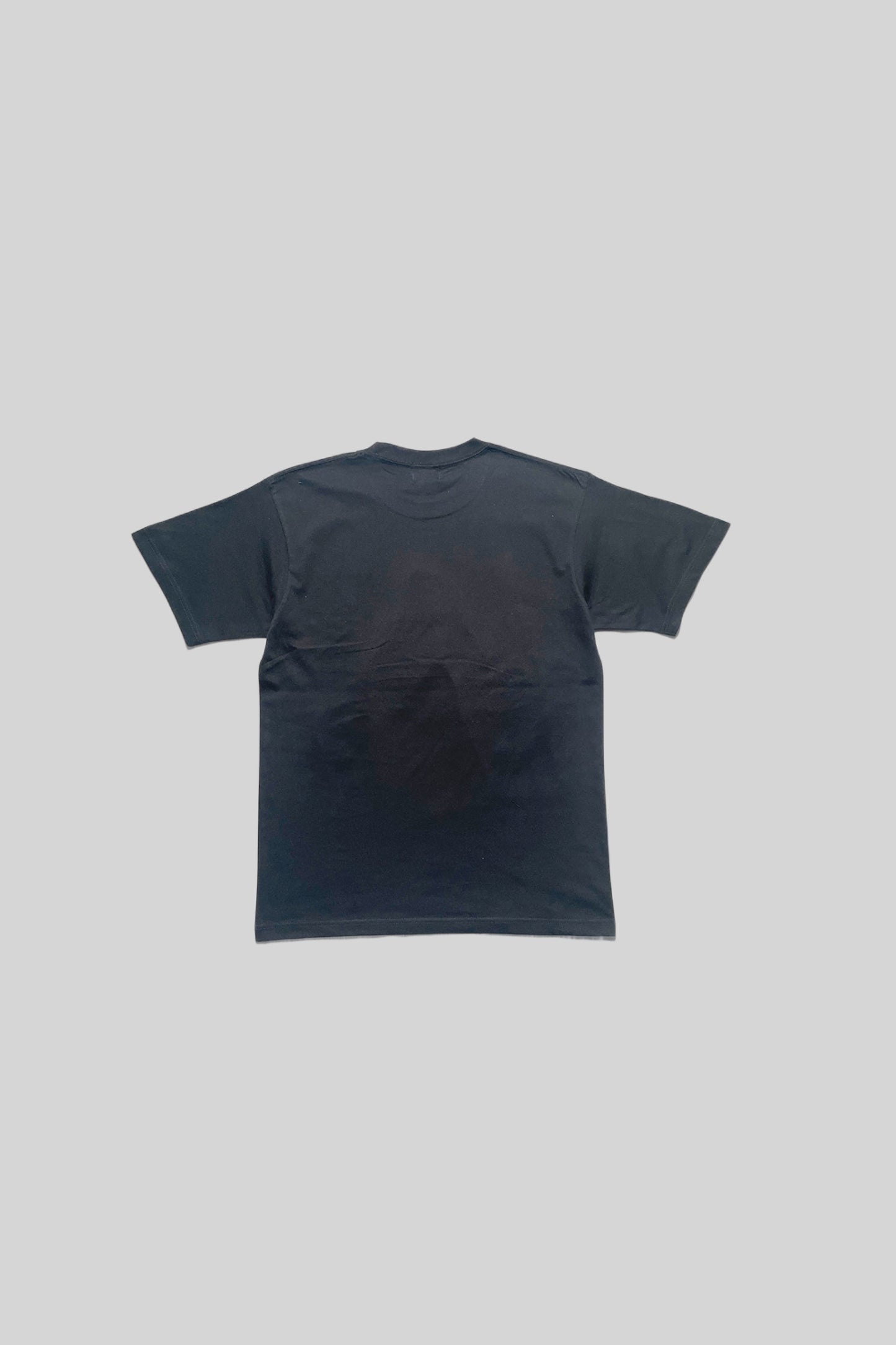 T-SHIRT CON LOGO "A"(PAILLETTES NERE)