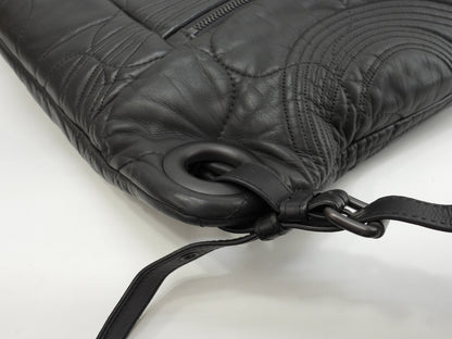 Bottega Veneta Zaino in pelle di agnello grigio Rucksack Borsa a mano@B05308902Z