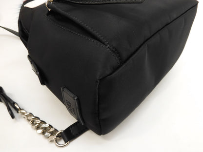 Fendi Zaino Piccolo Bag Bugs Mostro Nero Borsa a Sacco @ 20