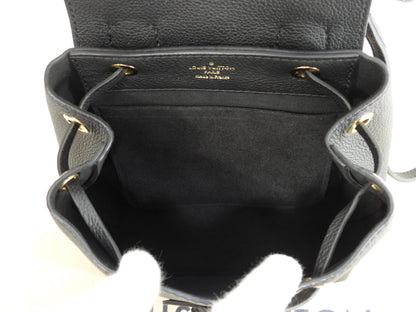 Louis Vuitton Lockme Mini M54573, full leather nero, pochette, zaino, pari al nuovo @DU0168 2
