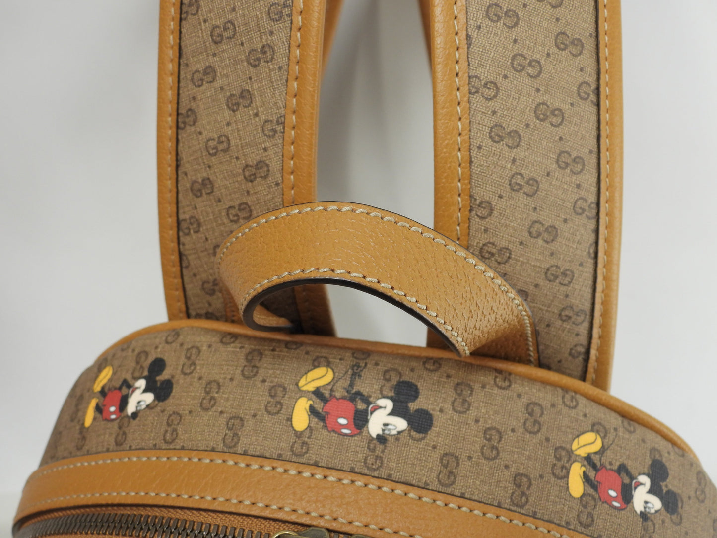 Gucci Zaino Topolino Micro GG Marrone Borsa a Spalla Bellissimo@ 8