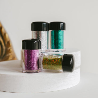 Glitter Eyeshadows Glitter Dust - Aquamarine - GLT03 | Paraben Free, Cruelty Free