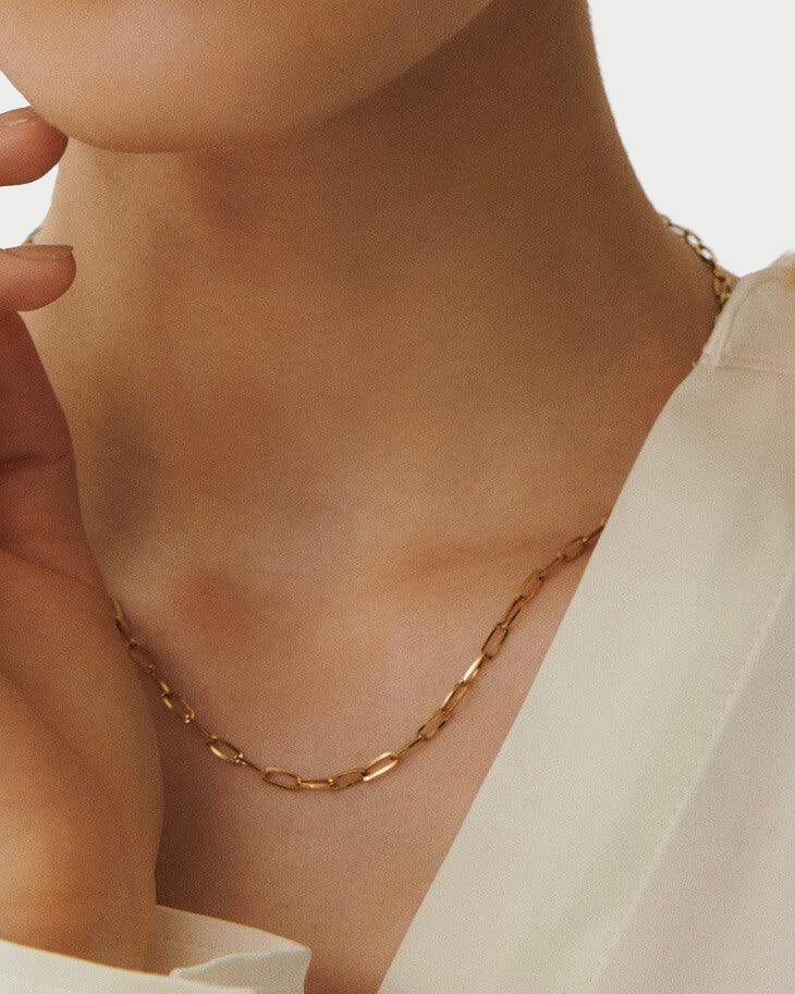 [Oro] Collana a catena stretta