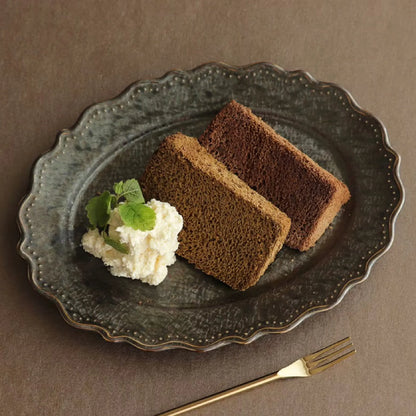 Chiffon cake al tè nero 0,9 g di carboidrati