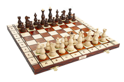 Scacchiere da interni WEGIEL LEGATE con 2 Regine